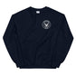 USS Chosin (CG-65) 1997 WESTPAC Unisex Sweatshirt – front view, navy