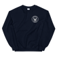 USS Shoup (DDG-86) 2004-05 MAIDEN DEPLOYMENT Unisex Sweatshirt – front view, navy