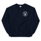 USS Pinckney (DDG-91) 2005-06 MAIDEN DEPLOYMENT Unisex Sweatshirt – front view, navy