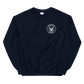 USS Milius (DDG-69) 1998 MAIDEN DEPLOYMENT Unisex Sweatshirt – front view, navy
