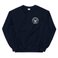 USS Jason Dunham (DDG-109) 2012 MAIDEN DEPLOYMENT Unisex Sweatshirt – front view, navy