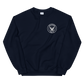 USS Higgins (DDG-76) 2000-01 MAIDEN DEPLOYMENT Unisex Sweatshirt – front view, navy