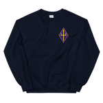 VP-26 Tridents Squadron Crest Sweatshirt – front view, navy
