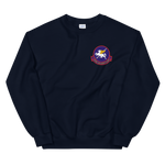 VP-11 Proud Pegasus Squadron Crest Sweatshirt – front view, navy