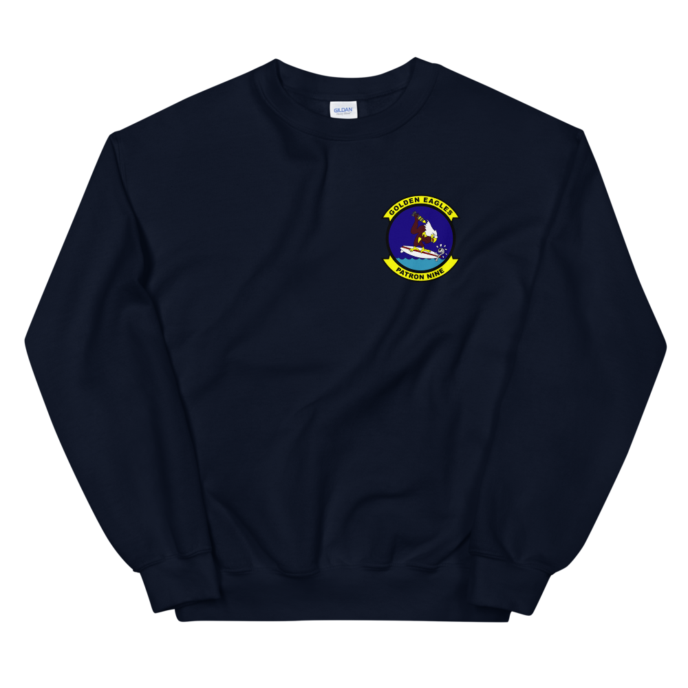 VP-9 Golden Eagles Squadron Crest (2) Sweatshirt