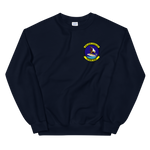 VP-9 Golden Eagles Squadron Crest (2) Sweatshirt – front view, navy