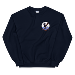VP-30 Pro's Nest Squadron Crest Sweatshirt – front view, navy