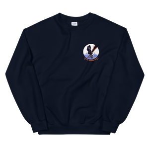 VP-30 Pro's Nest Squadron Crest Sweatshirt – front view, navy