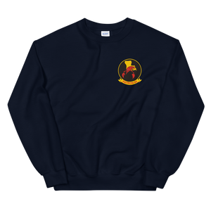 VP-94 Crawfisher's Squadron Crest Sweatshirt – front view, navy