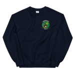 HSC-8 Eightballers Squadron Crest Sweatshirt – front view, navy