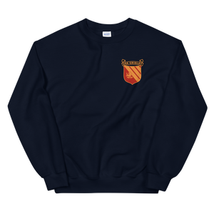 USS Gridley (CG-21) Ship's Crest Sweatshirt – front view, navy