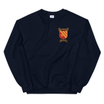 Unisex Sweatshirt – front view, navy