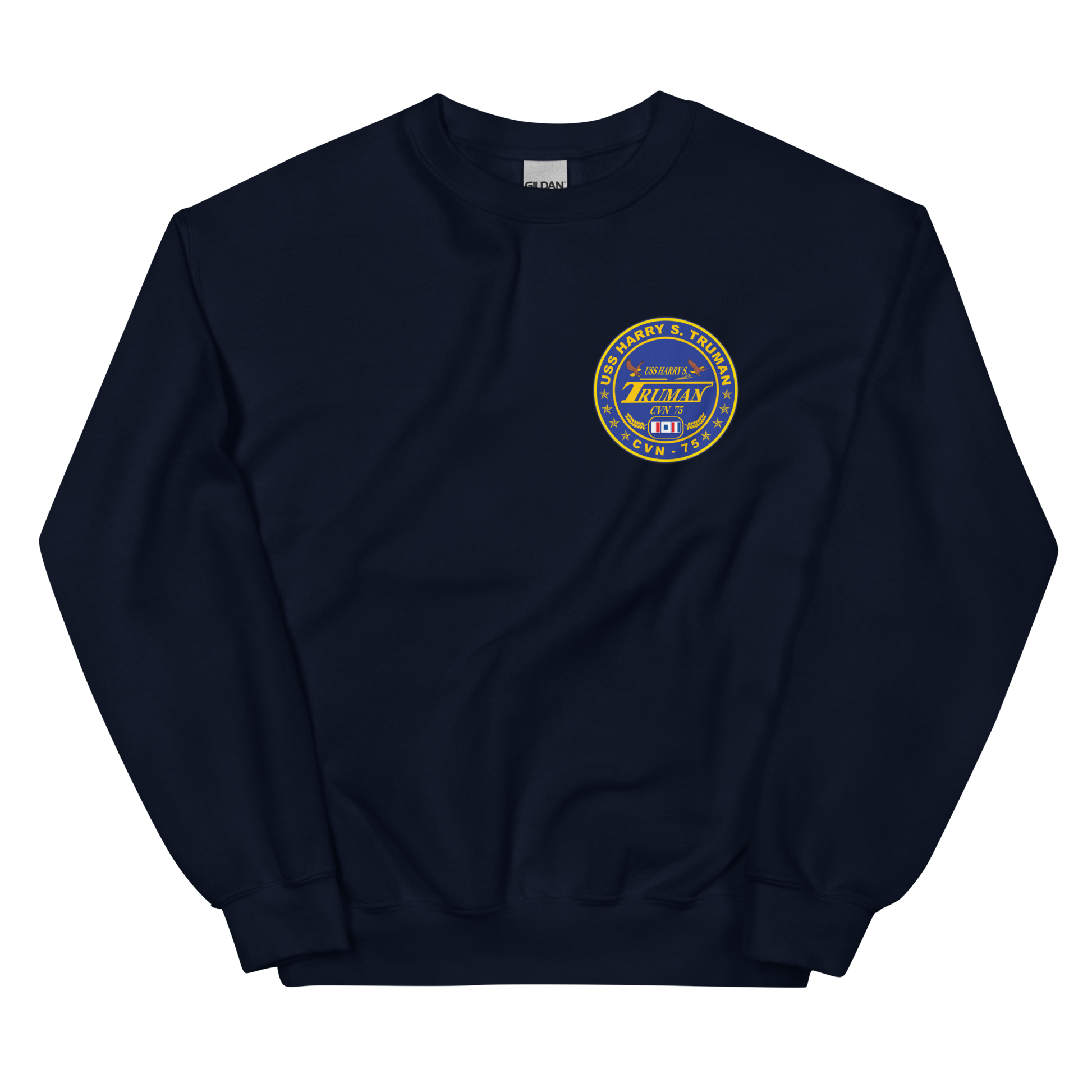 USS Harry S. Truman (CVN-75) 2004-05 Cruise Sweatshirt – front view, navy
