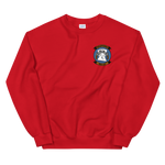 HSC-23 Wildcards Squadron Crest Unisex Sweatshirt – front view, red