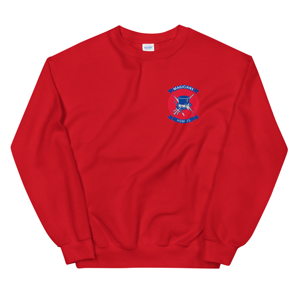 HSM-35 Magicians Squadron Crest Unisex Sweatshirt