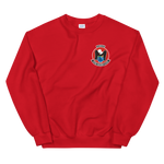 VP-16 Eagles Squadron Crest Sweatshirt – front view, red