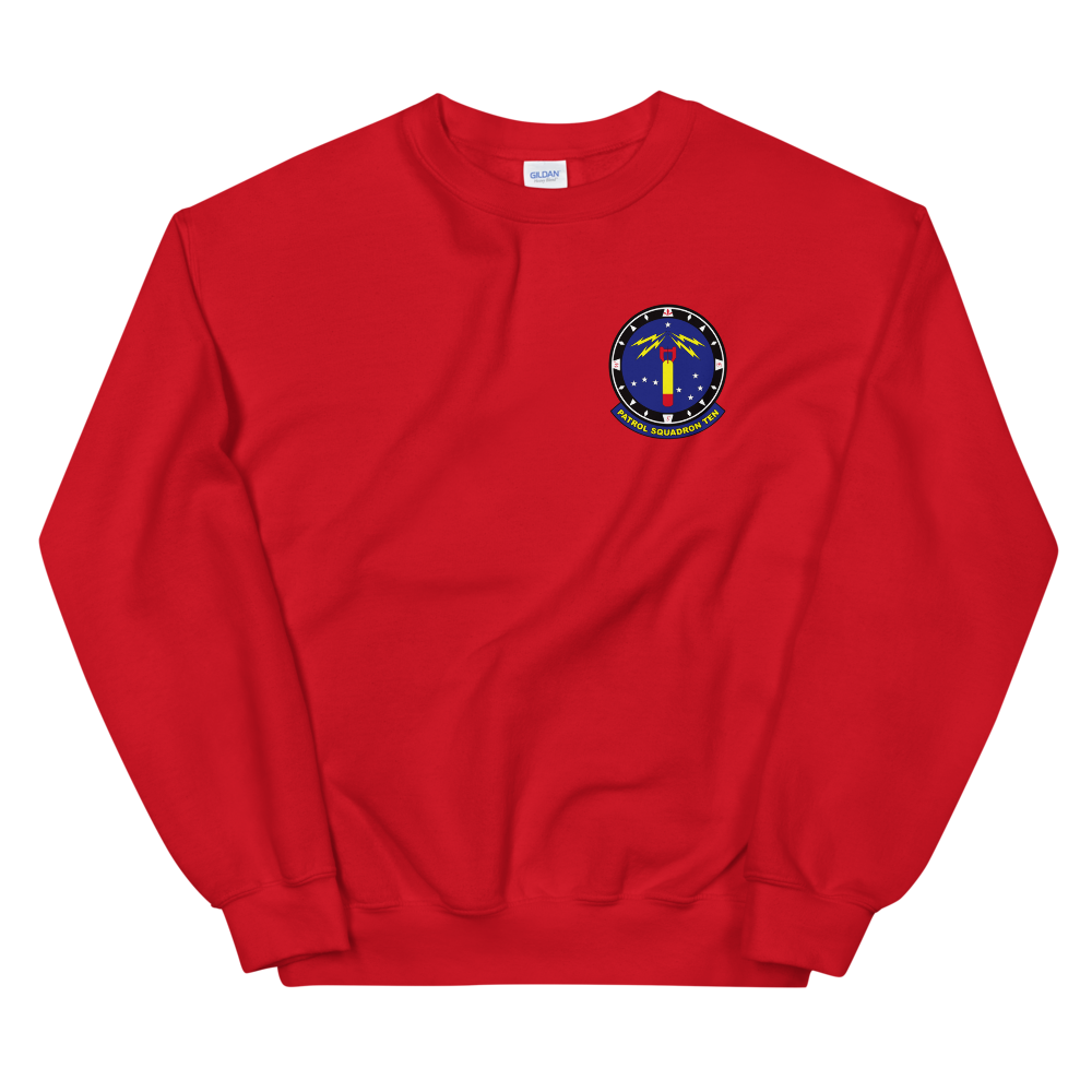 VP-10 Red Lancers Squadron Crest Sweatshirt