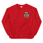 VP-8 Fighting Tigers Squadron Crest Sweatshirt – front view, red