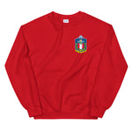 USS Austin (LPD-4) Ship's Crest Sweatshirt – front view, red