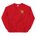 Unisex Sweatshirt – front view, red