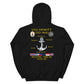 USS Hewitt (DD-966) 1989-90 Cruise Hoodie – black