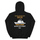 USS Shiloh (CG-67) 1994 Maiden Deployment Hoodie – back view, black