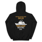 USS Shiloh (CG-67) 2008 WESTPAC Hoodie – back view, black