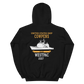 USS Cowpens (CG-63) 2007 WESTPAC Hoodie – back view, black