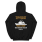 USS Gettysburg (CG-64) 1998-99 MED/IO Hoodie – back view, black