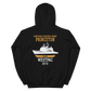 USS Princeton (CG-59) 2010 WESTPAC Hoodie – back view, black