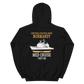 USS Normandy (CG-60) 1997-98 MED Unisex Hoodie – back view, black