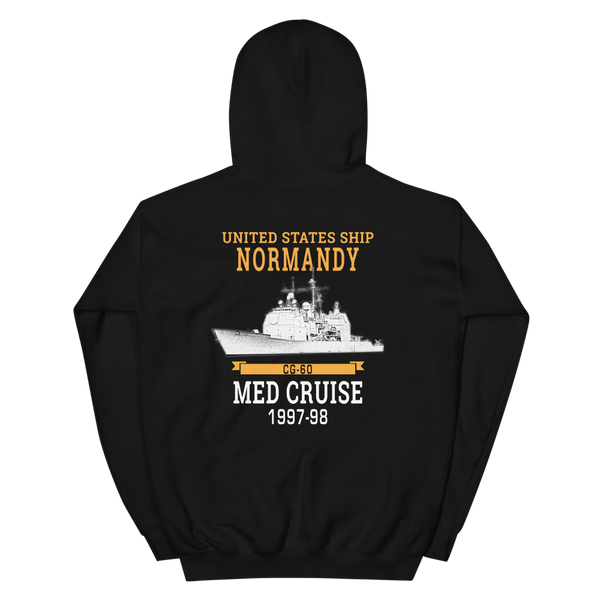 USS Normandy (CG-60) 1997-98 MED Unisex Hoodie