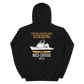USS Vicksburg (CG-69) 2012 MED Unisex Hoodie – back view, black