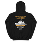 USS Lake Erie (CG-70) 2017 WESTPAC Unisex Hoodie – back view, black