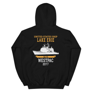 USS Lake Erie (CG-70) 2017 WESTPAC Unisex Hoodie