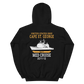 USS Cape St. George (CG-71) 2011-12 MED Unisex Hoodie – back view, black