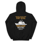 USS Port Royal (CG-73) 2016-17 WESTPAC Unisex Hoodie – back view, black