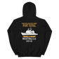 USS Port Royal (CG-73) 2001-02 WESTPAC/IO Unisex Hoodie – back view, black