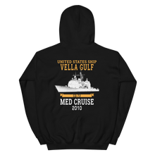 Load image into Gallery viewer, USS Vella Gulf (CG-72) 2010 MED Unisex Hoodie