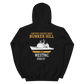 USS Bunker Hill (CG-52) 2000-01 WESTPAC Unisex Hoodie – back view, black