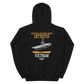 USS Intrepid (CVS-11) 1967 Vietnam Hoodie – back view, black