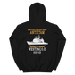 USS Antietam (CG-54) 2001-02 Deployment Hoodie – back view, black