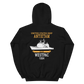 USS Antietam (CG-54) 1994 Deployment Hoodie – back view, black