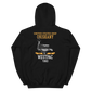 USS Oriskany (CVA-34) 1960 WESTPAC Unisex Hoodie – back view, black