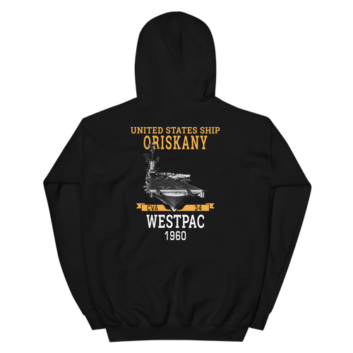 USS Oriskany (CVA-34) 1960 WESTPAC Unisex Hoodie