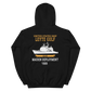 USS Leyte Gulf (CG-55) 1989 Deployment Hoodie – back view, black