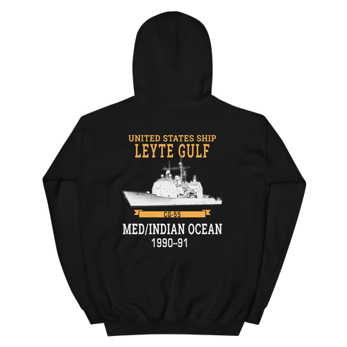 USS Leyte Gulf (CG-55) 1990-91 Deployment Hoodie