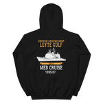 USS Leyte Gulf (CG-55) 1996-97 Deployment Hoodie – back view, black