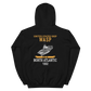 USS Wasp (CVS-18) 1962 N. ATLANTIC Unisex Hoodie – back view, black