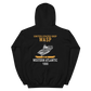 USS Wasp (CVS-18) 1966 W. ATLANTIC Unisex Hoodie – back view, black